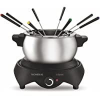Mondial FD01 Fondue- 1500 W- Acero Inoxidable- Plata